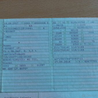 PEUGEOT BOXER 2.0HDI 120KW VALNÍK 7 MÍST R.V.2017 - 15