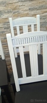 Jídelní stůl+8 židlí -styl vintage - 15