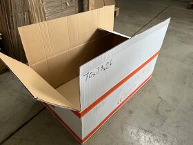 Použité kartony- obalový materiál (krabice) - 15