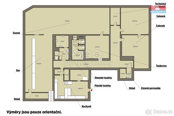 Pronájem restaurace, 370 m², Plzeň, ul. Rooseveltova - 15