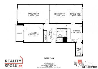 Prodej, byty/3+1, 81 m2, Brněnská 1067/20, 32300 Plzeň, Plze - 15