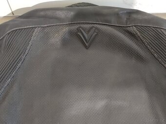 Luxusní Kožená motorkářská bunda FRANK THOMAS s chrániči. - 15