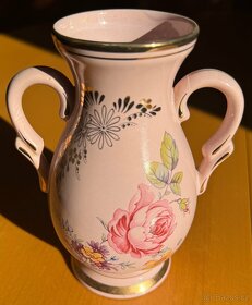 Souprava krásného růžového porcelánu, celkem 5ks - 15