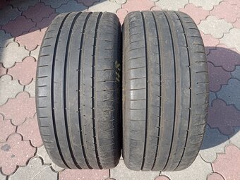 Kola ABT 8,5x19, ET35, 5x112, vč. letních 235/35. - 15