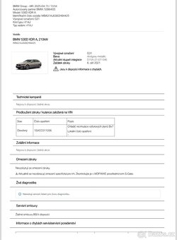 BMW G31 530D 210KW Xdrive M-PACKET ZÁRUKA DO 10/2026 PPF DPH - 15
