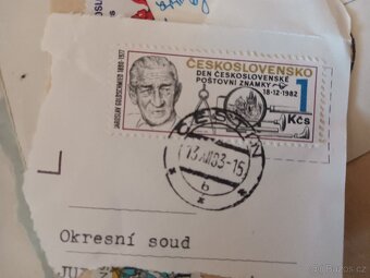 Různé dokumenty, známky, pohlednice. - 15