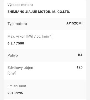 Prodám Maxon Matador JJ125T - 15