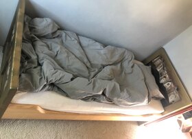 Neobarokova a secesná postel 90x200cm - 15