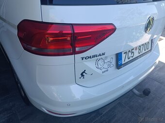 Prodám VW Touran, benzín 1.2Tsi, r.v.2016, odpočet DPH  - 15