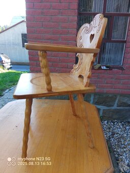 Starožitny nábytek stoly, sofa sedačka+kreslo - 15