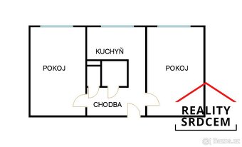 Pronájem bytu 2+1, 54 m2, ul. Božkova, Karviná - Ráj - 15