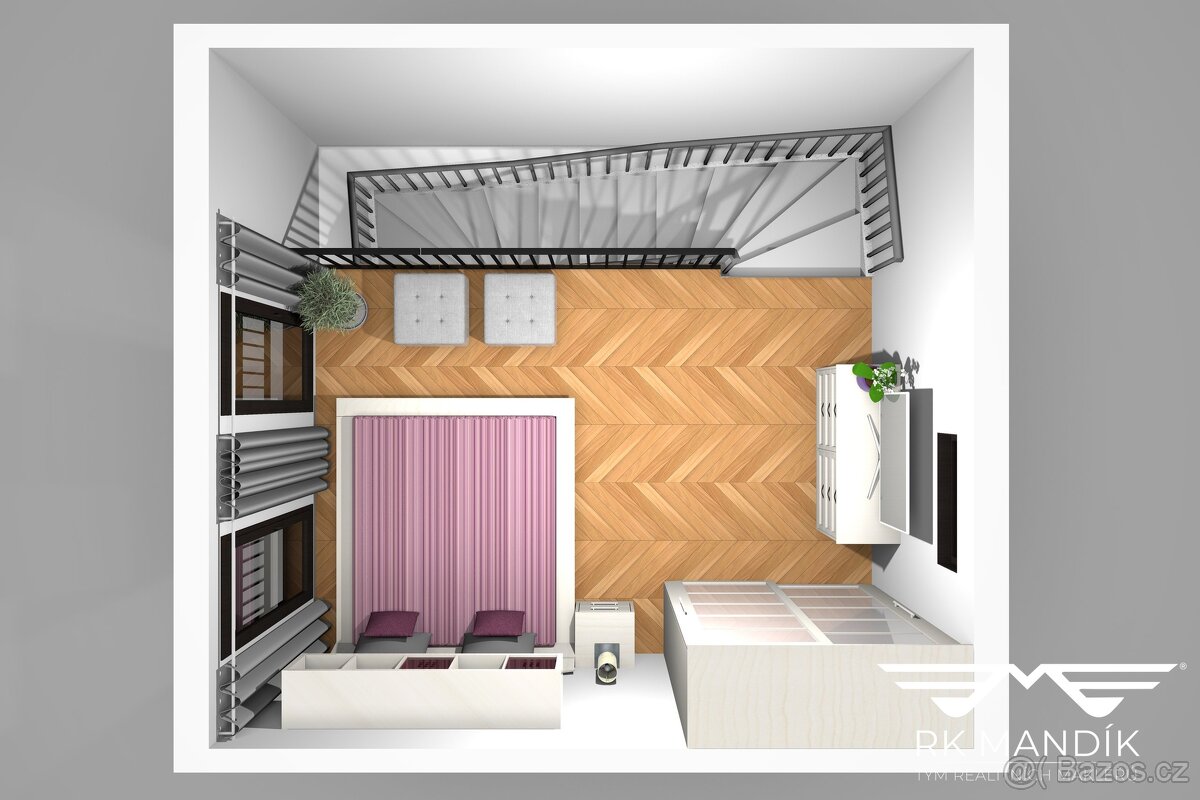 Prodej byty 2+kk, 42 m² - Praha - Karlín, ev.č. 717 - 16