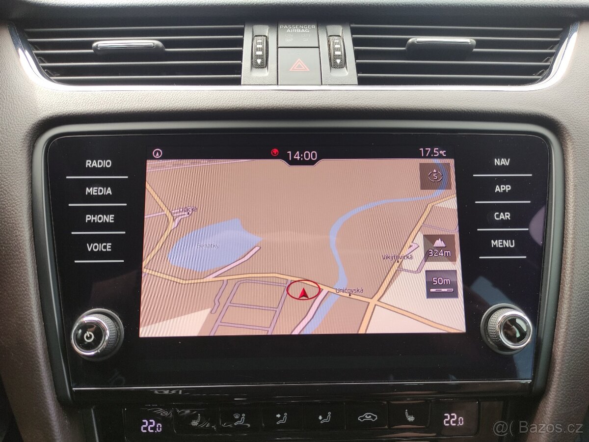 Škoda Octavia III L&K FullLED WEBASTO CANTON SENZORY - 16