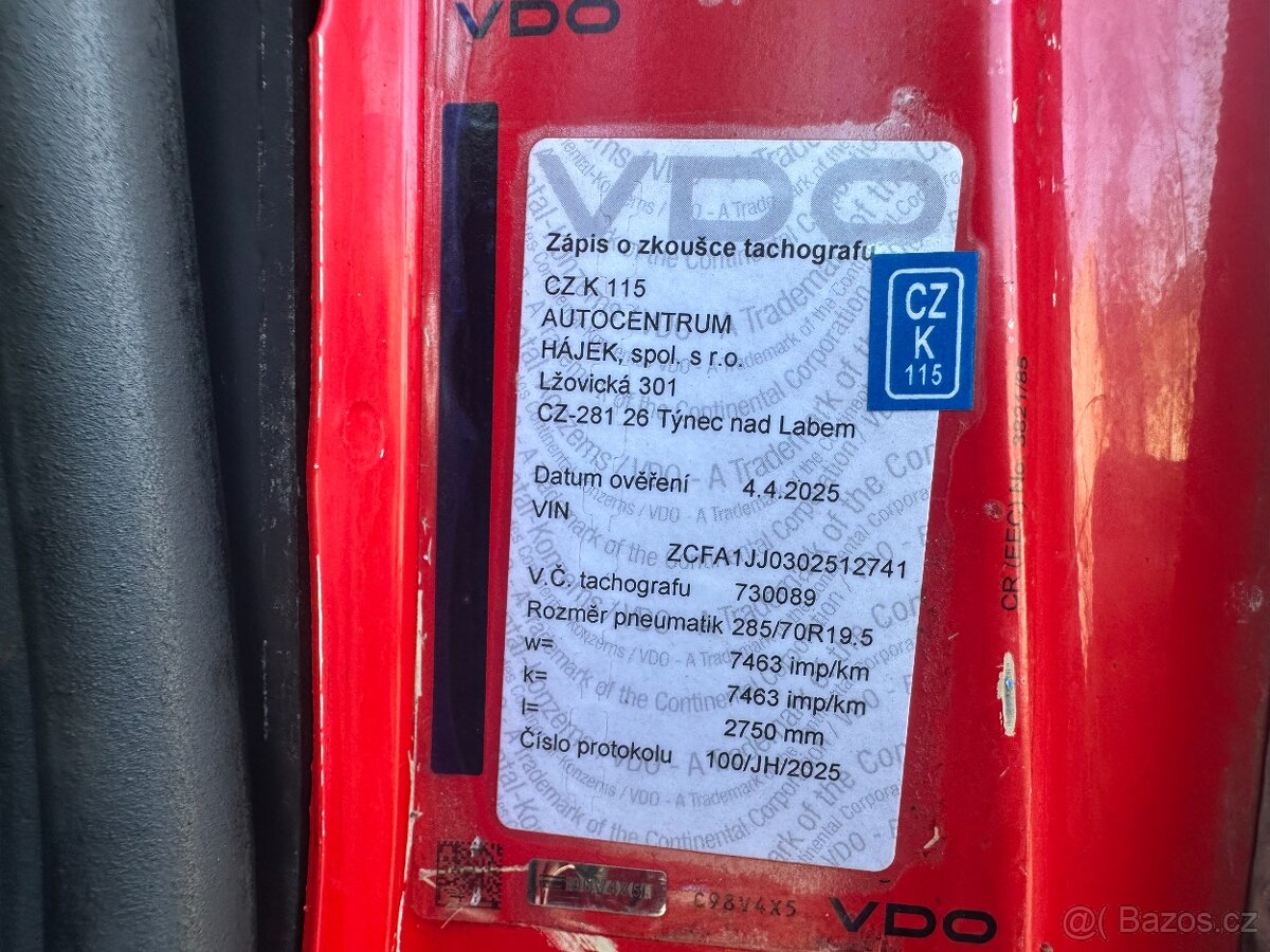 Iveco Eurocargo 140E25 SKŘÍŇ ČELO EURO4 - 16