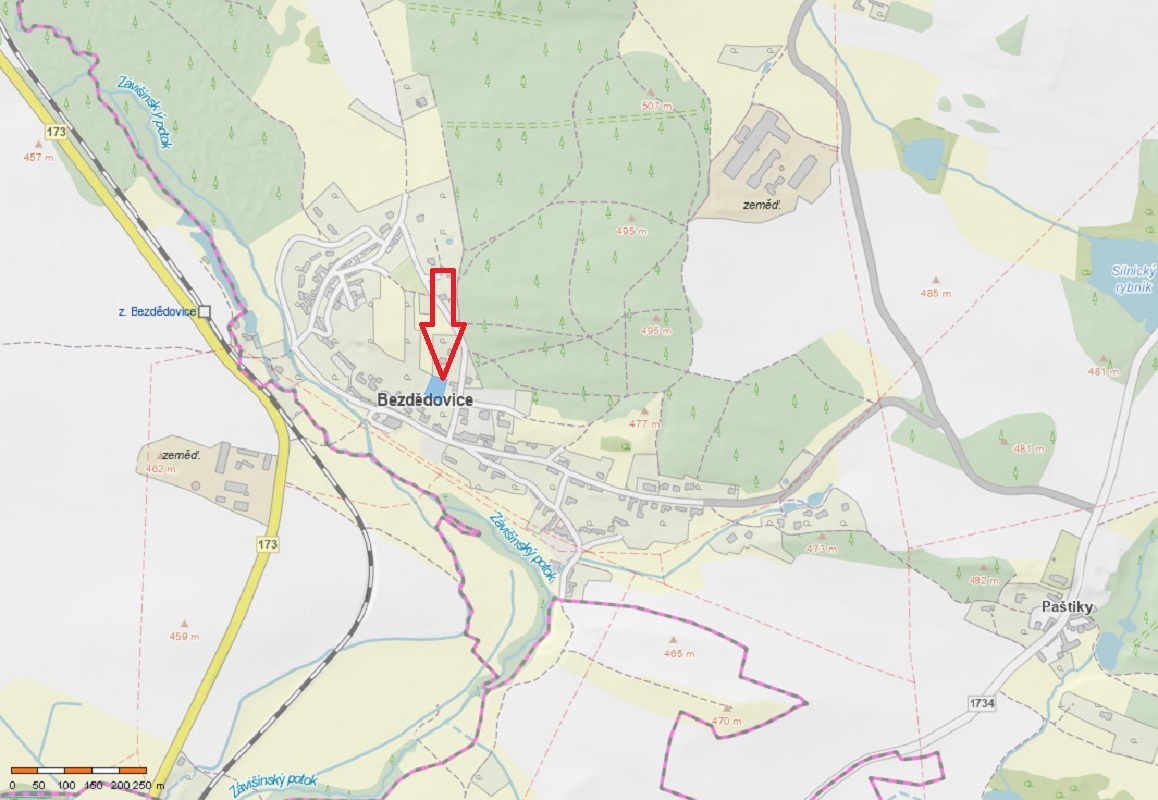 BEZDĚDOVICE - pozemek na RD - 16