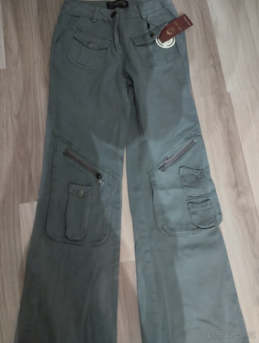 Khaki kalhoty vel. 27 - 16