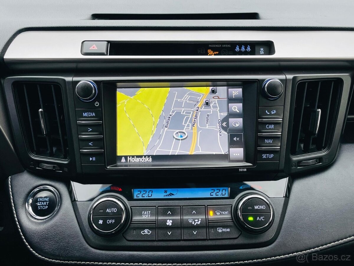 Toyota Rav4 2.0D 105KW MANUÁL 1.MAJITEL KAMERA TAŽNÉ 2WD - 16