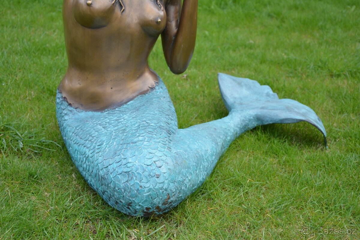 Zámecká fontána - Mořská panna - krásná - 16