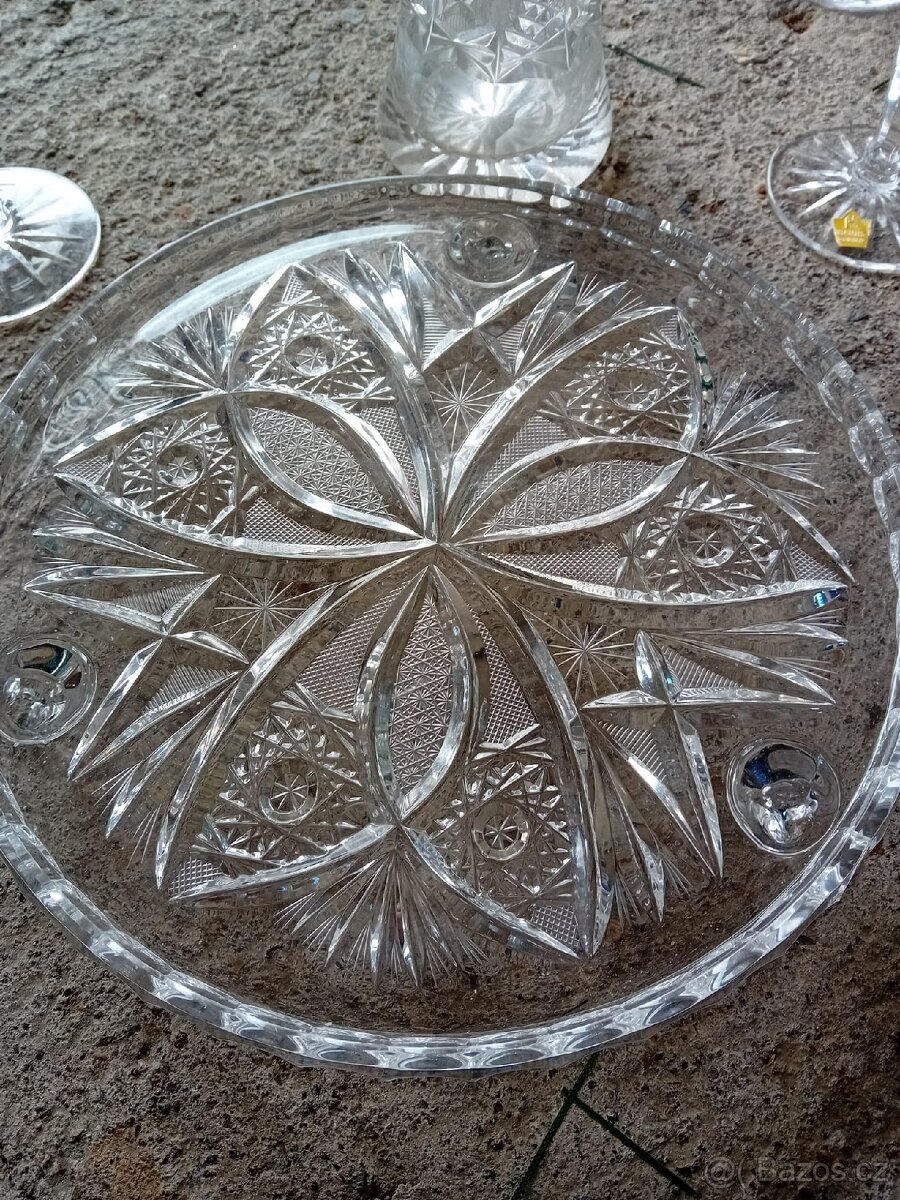 Křišťálové sklenice, nekolik sad - 16