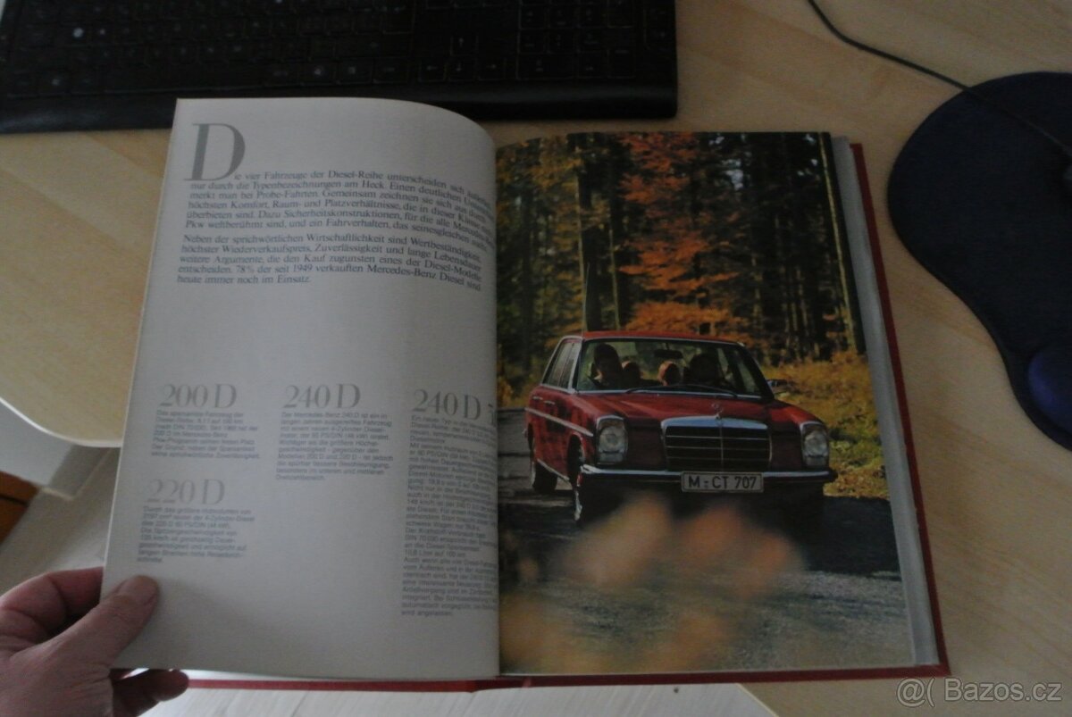 Prospekty Mercedes-benz historicke, svázané, 60-90 leta - 16