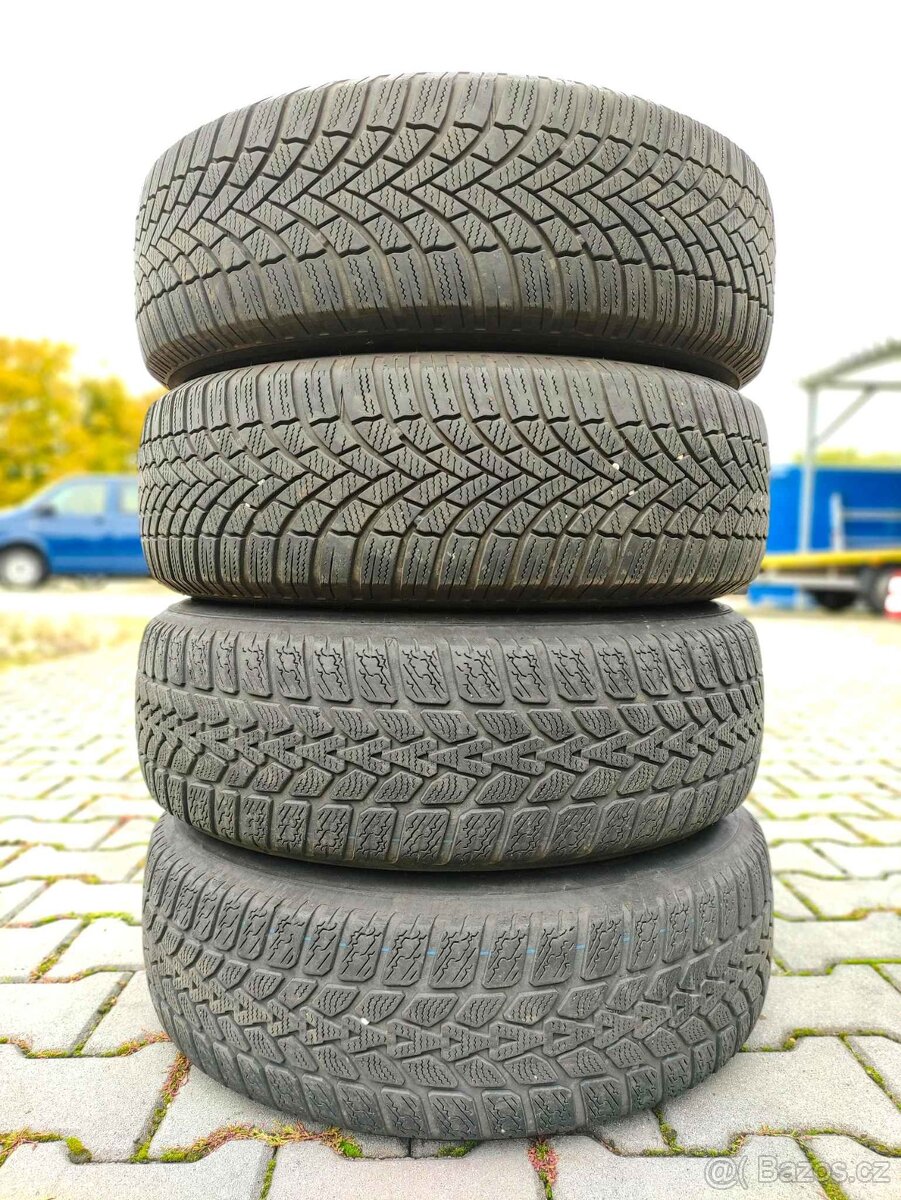 ALU KOLA SEAT LEON 15" na ZIMNÍCH 195/65/15 - 16