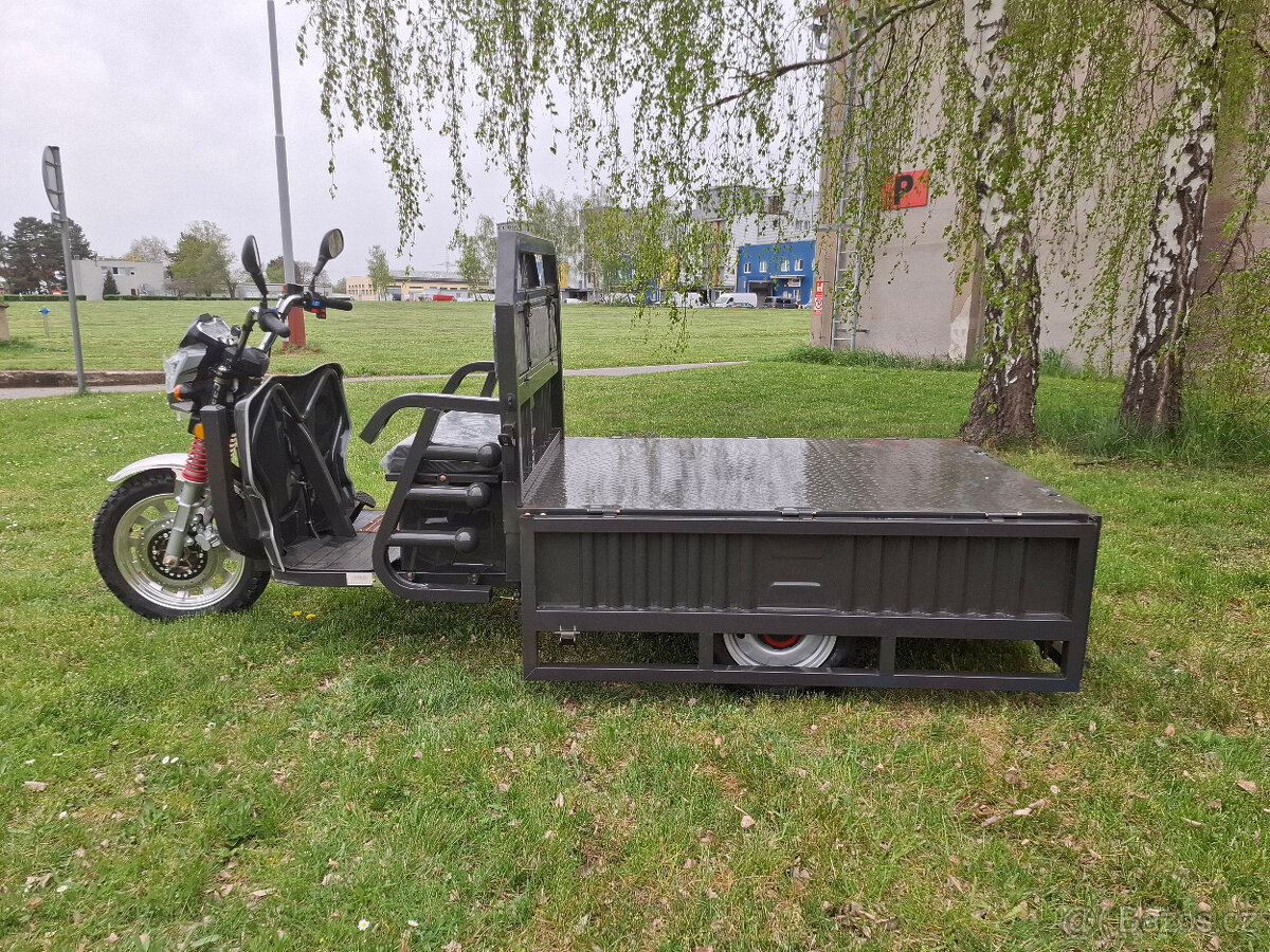 pracovní elektrická Tříkolka Zethos T-08 1500W na SPZ - 16