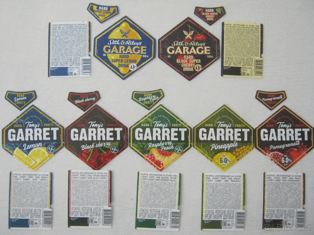 pivní etikety Rusko 75ks roky 2023-2025 - 16