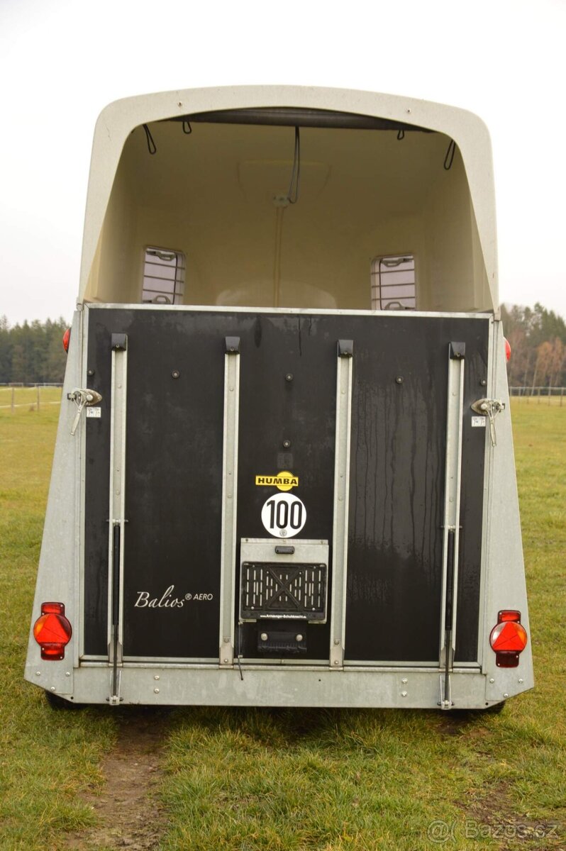 Přepravník pro 2 koně Humbaur Balios Aero - 16