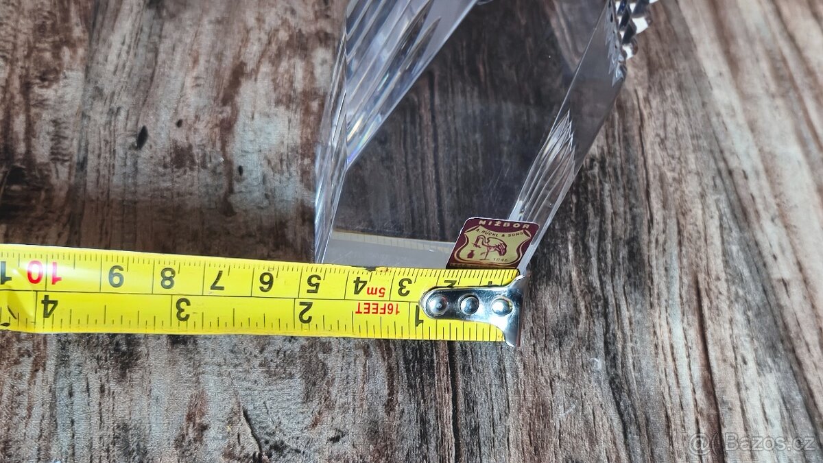 Stolní křišťálové hodinky. - 16