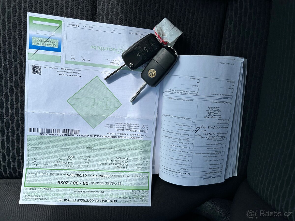 VW GOLF 1.4 MPI SERVISNÍ KNIHA 124.600 km - 16