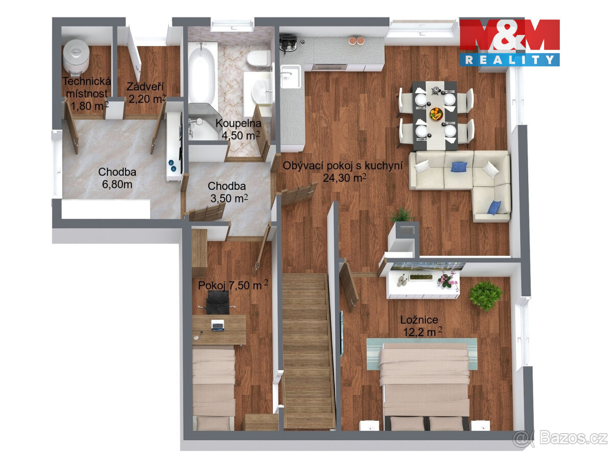 Prodej rodinného domu v Radonicích u Prahy, ulice Příčná - 16
