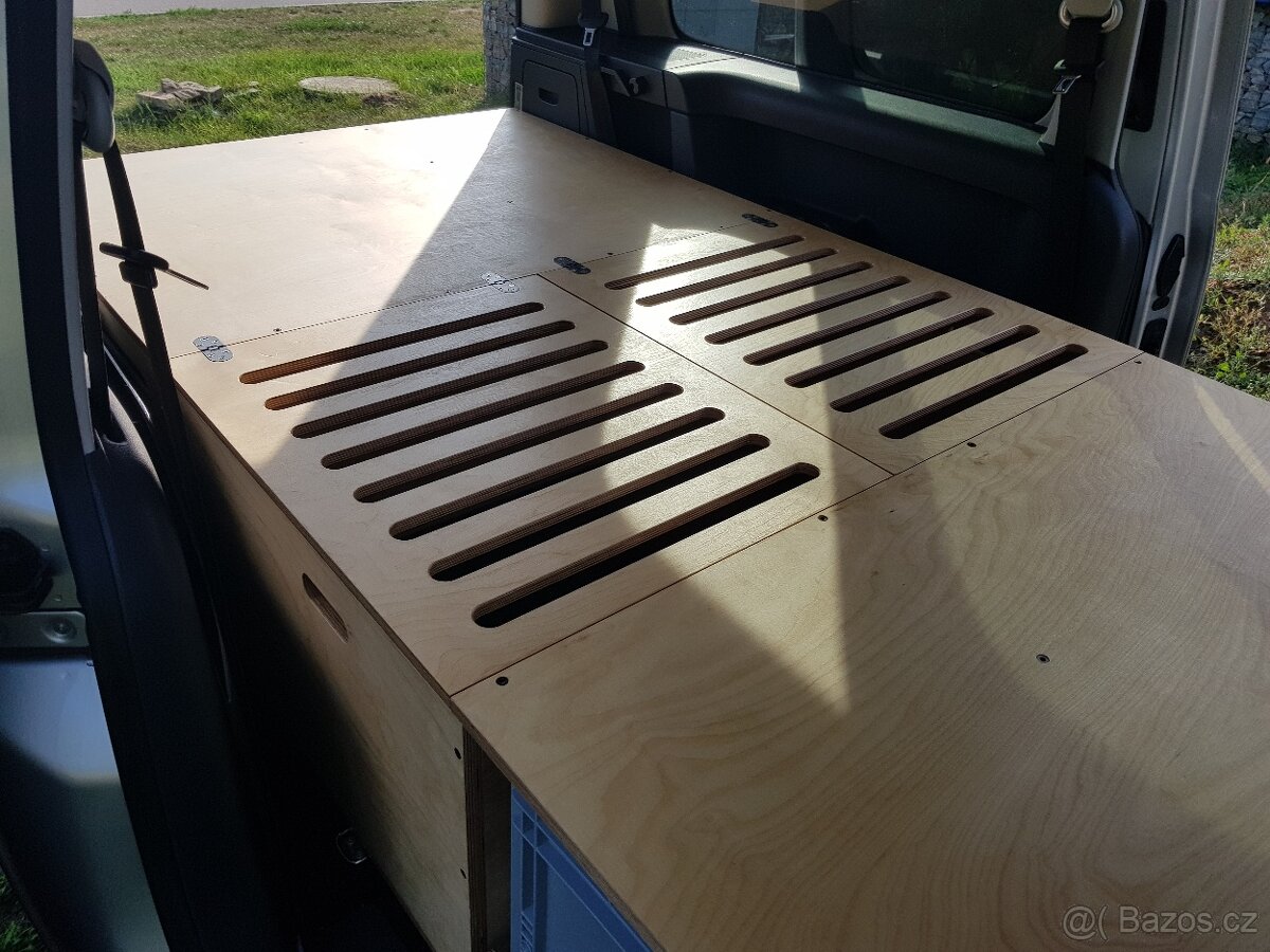 Obytná vestavba, camping box VW Caddy Maxi - 16