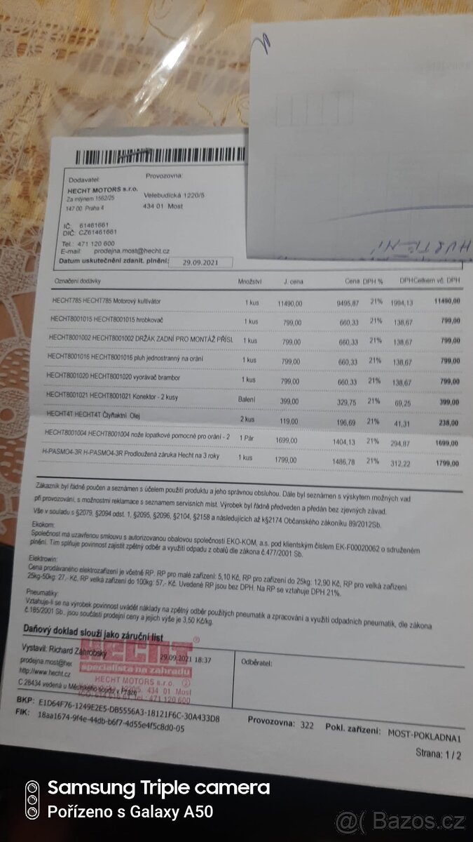 PRODEJ KULTIVÁTORU - 16