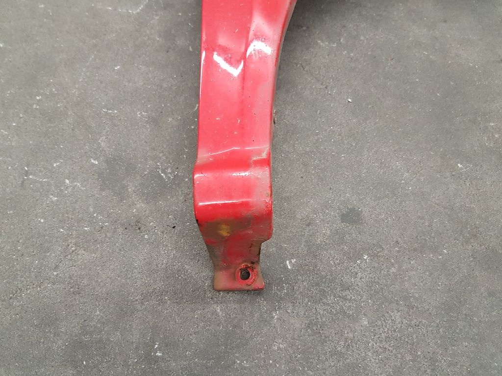 Přední blatníky Fabia I, červené 8180 + kapota - 16