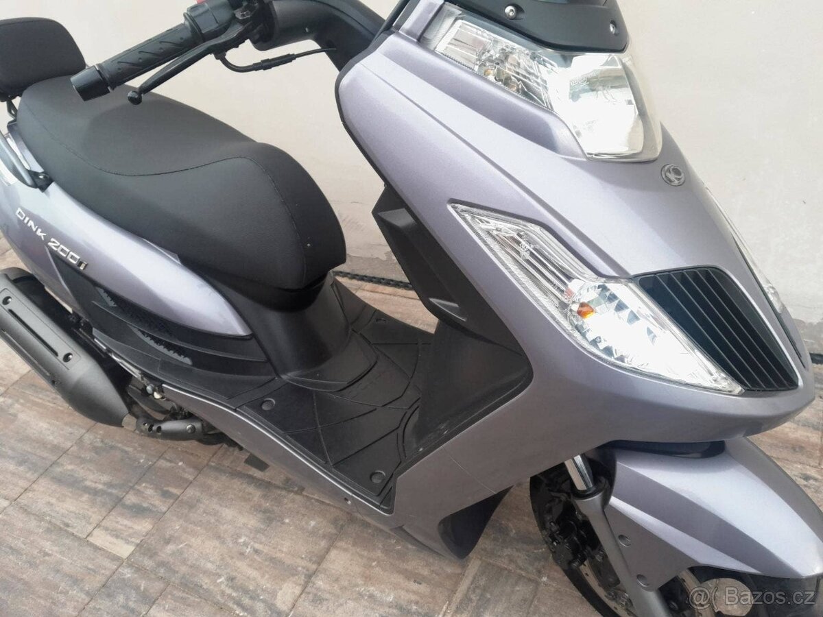 Kymco Dink 200i, 2016, CZ doklady, ZIMNÍ CENA - 16