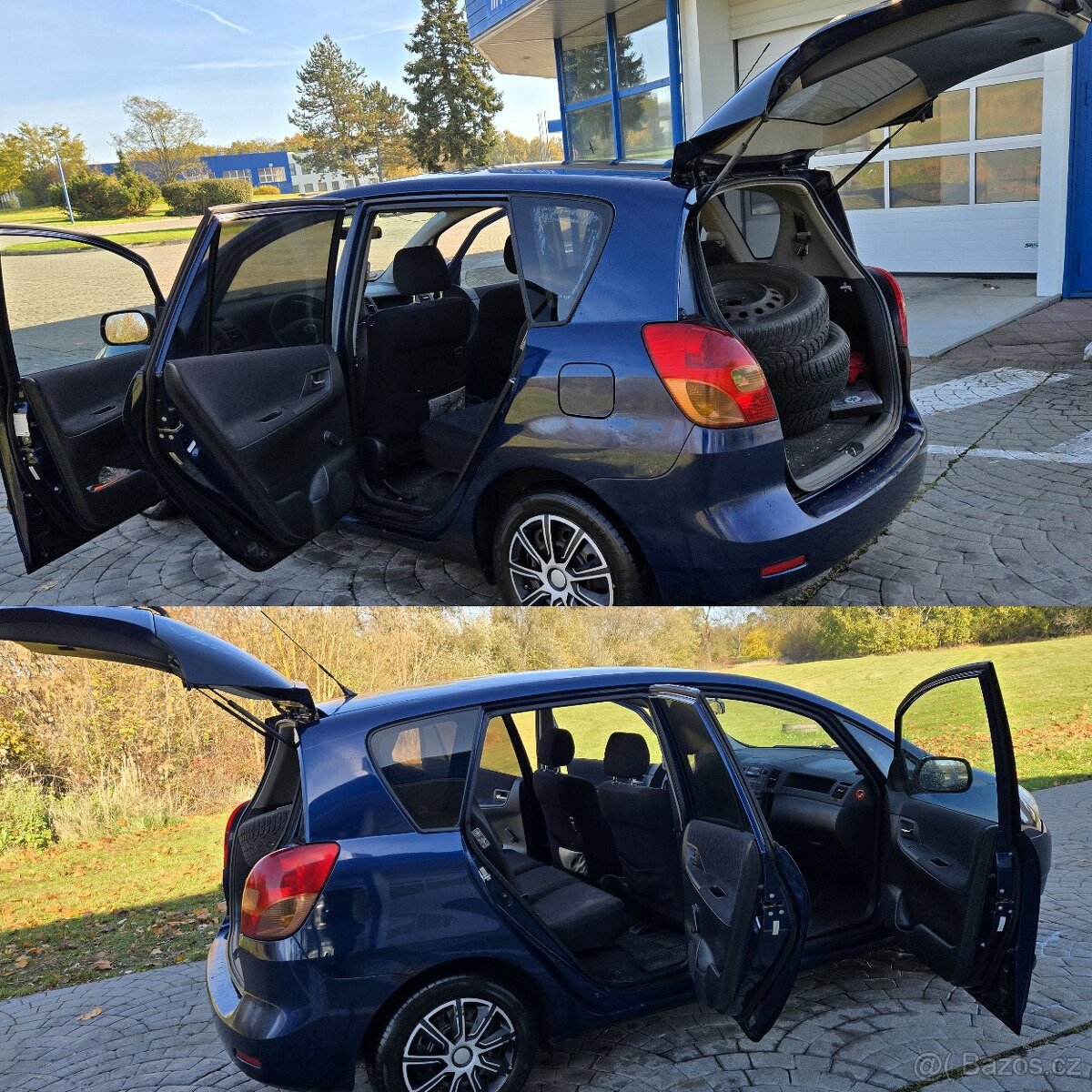 TOYOTA COROLA VERSO 1,6 16v 81kW BENZÍNOVÝ ČTYŘVÁLEC KLIMA - 16