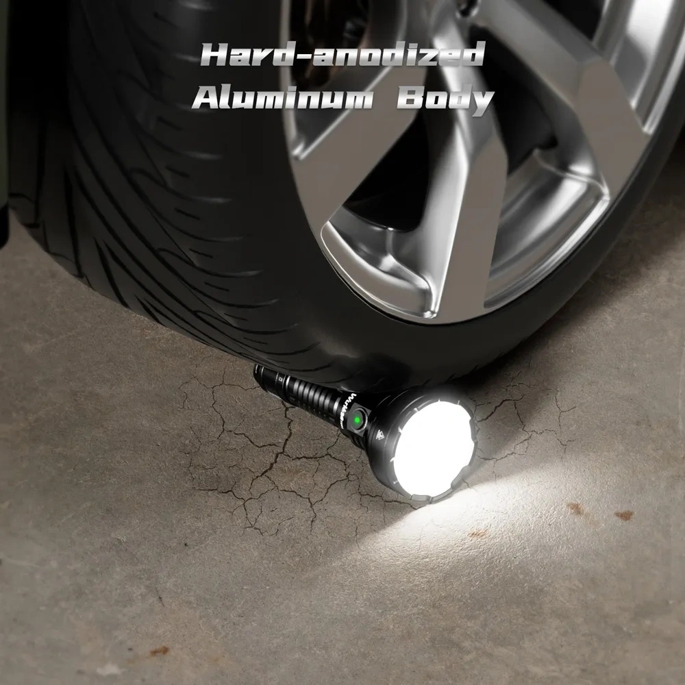 svítilna WURKKOS TD01 USB 2200 L, LED, 5000 mAh, 1035m - 16