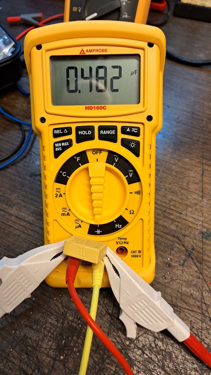 Nerozbitný multimetr AMPROBE HD160C (až 1500 V DC) pro FVE - 16