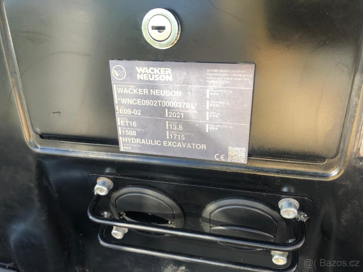 Minibagr Wacker Neuson ET 16 - 16