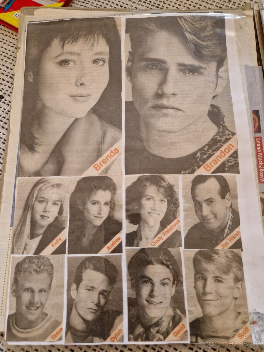 Sbirka seriál Beverly Hills 90210 - knihy, parfém, puzzle a - 16