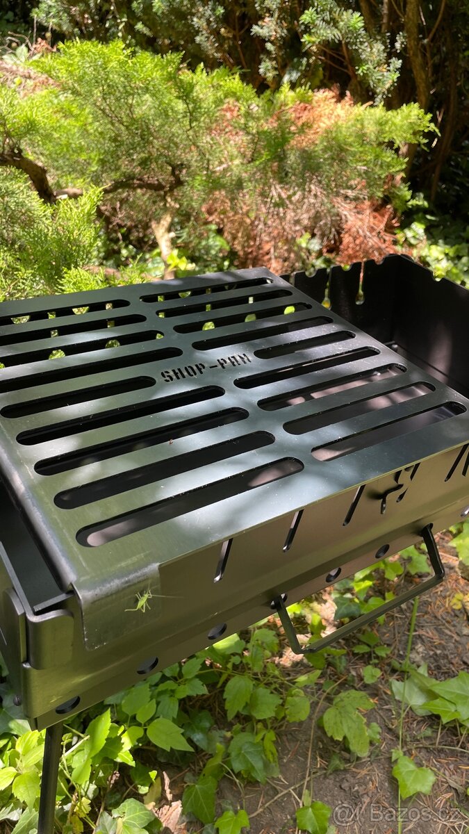 Gril na špízy(mangal)– skládací konstrukce, 3 velikosti - 16