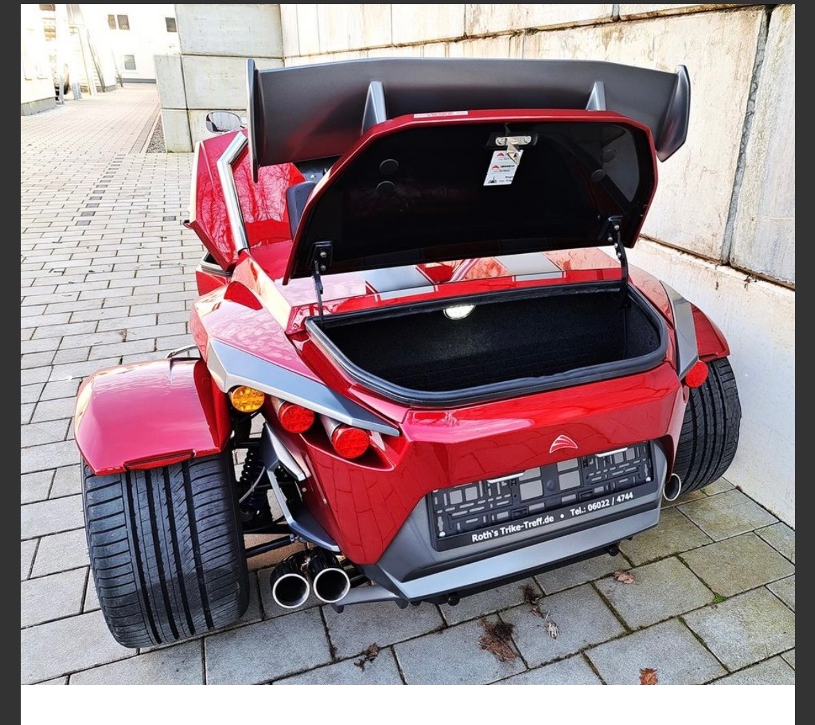 Třikolka Rewaco Pur 3 GT - 16