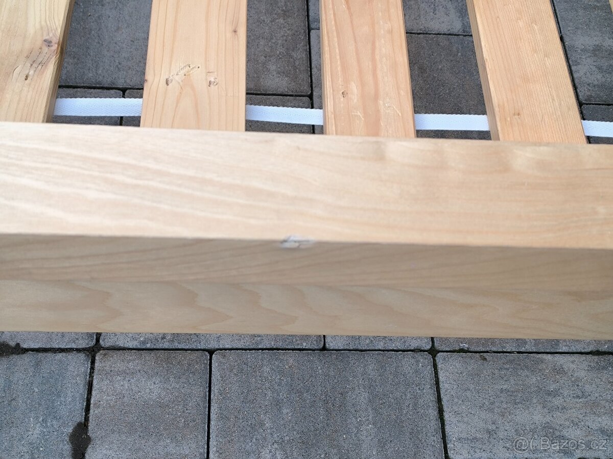 Prodám manželskou postel + Matrací 160cm x 200cm - 16