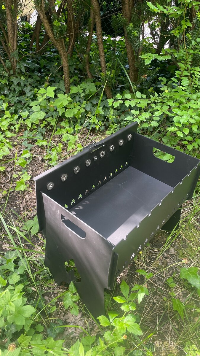 Automatický ocelový gril na špízy - šašlík(10 /8pozic) - 16