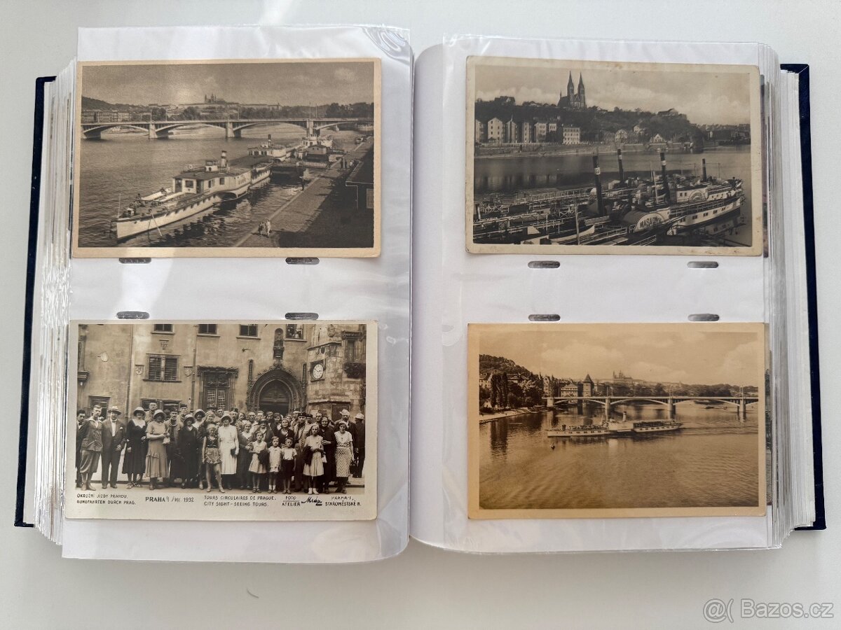 Album historických pohlednic Praha a okolí (cca 244 ks) - 16