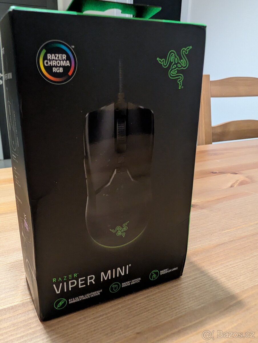 Fejková herní myš Razer Viper Mini - jen odzkoušena - 16