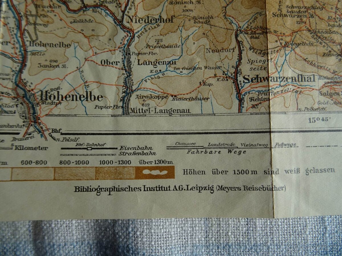 Staré vojenské mapy . - 16