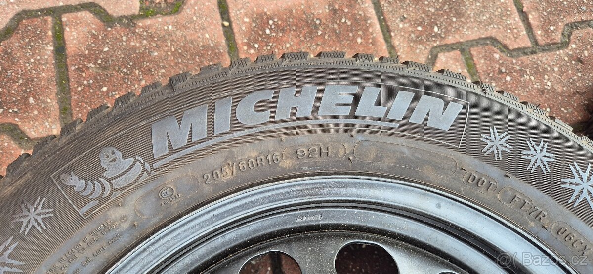 Plechové disky VW Troc 5x112 6x16 ET43 205/60r16 zimni - 16