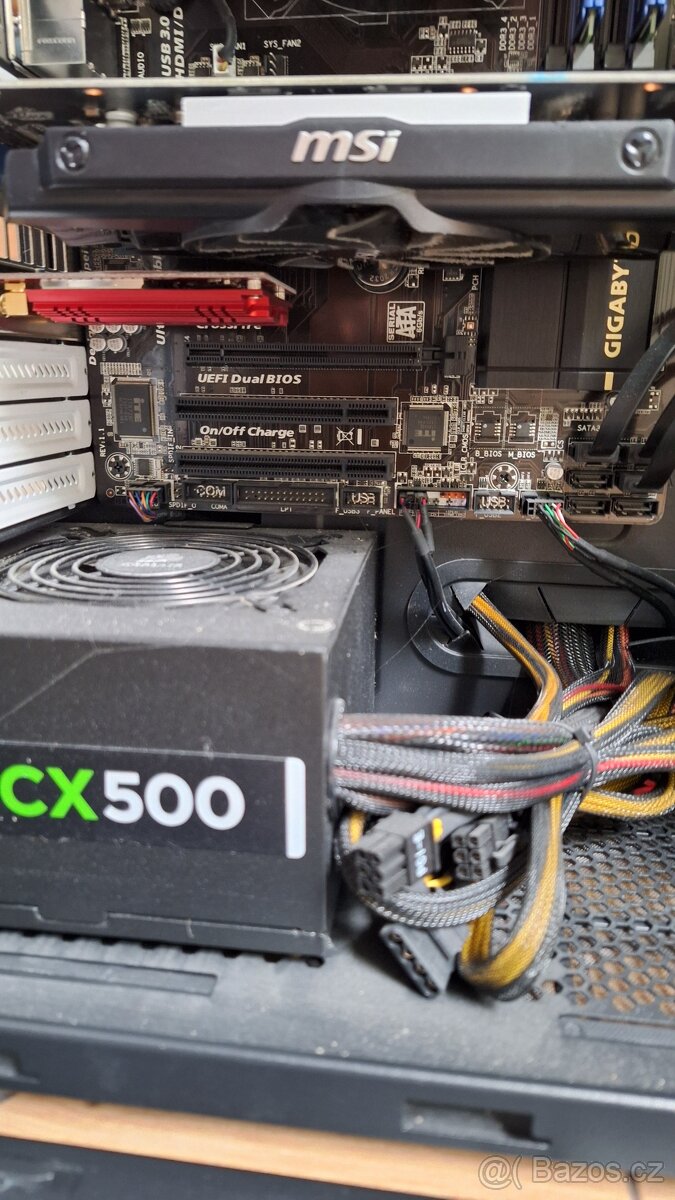 Herní PC Fractal define R4, Intel Core i5, MSI GTX 750Ti - 16