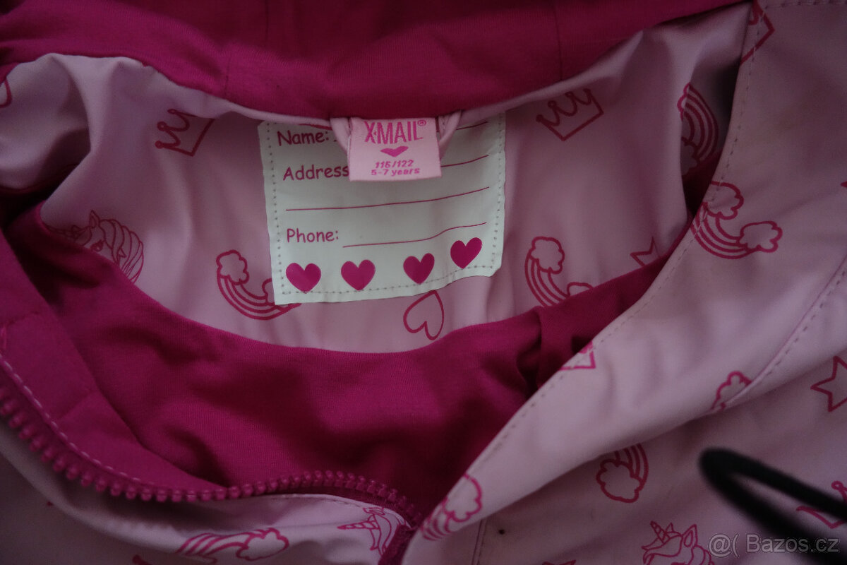 Nepromokavá bunda a kalhoty 116/122 - 16
